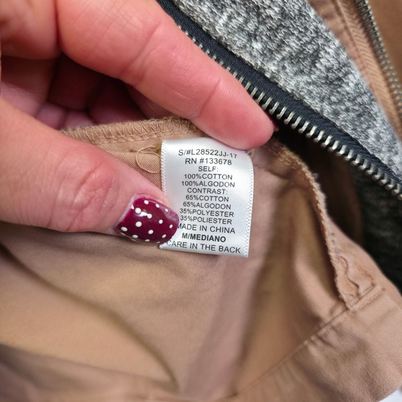 2Sable Jacket Womens M Brown Heathered Gray Minimalist Outdoor Utility Shacket - Picture 13 of 16